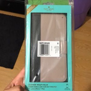 Kate spade leather wrap iPhone 7Plus Case